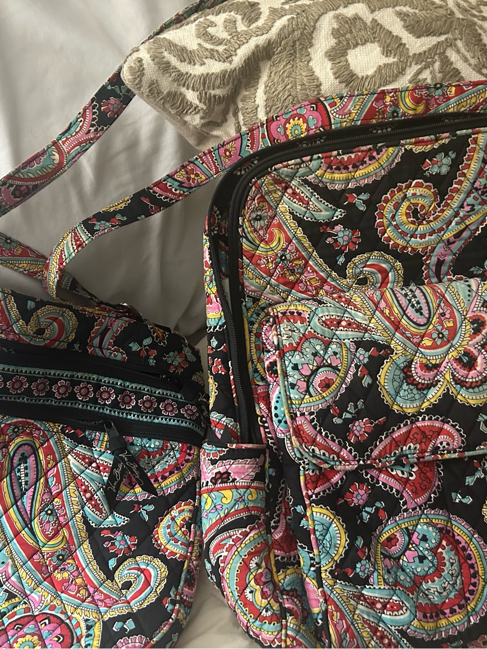 Vera Bradley Ultimate Backpack in "Petal Paisley" Pattern